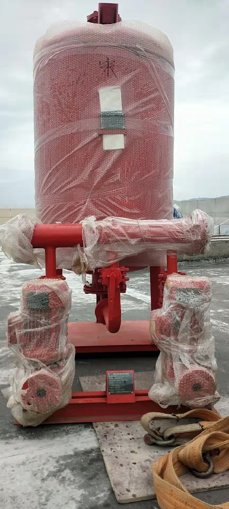 天林塑胶新厂房项目采购宁波新宝聚不锈钢水箱水泵设备